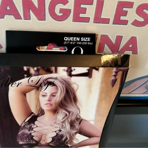 Queen Fishnet black Lingerie dress - Picture 8 of 10